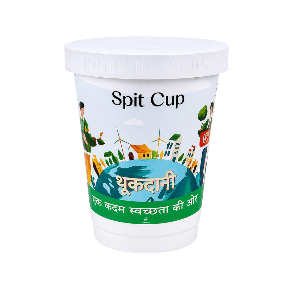 Spit Cup Swachh Bharat Edition