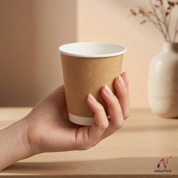 Brown (Kraft) Double Wall Cup