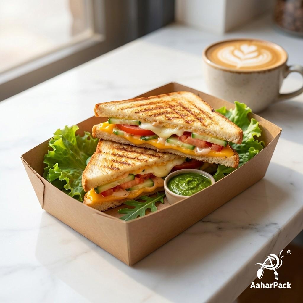 750 ML Kraft Paper Tray