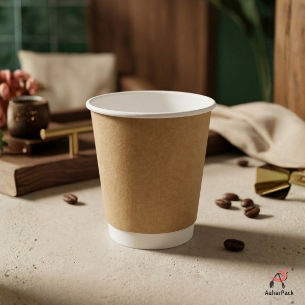 300 ML (10 OZ) Double Wall Kraft Paper Cup