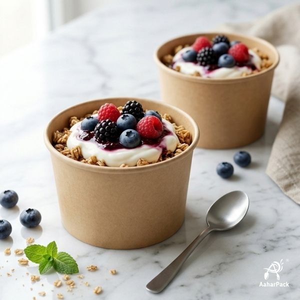 130 ML Kraft Paper Ice Cream Cup