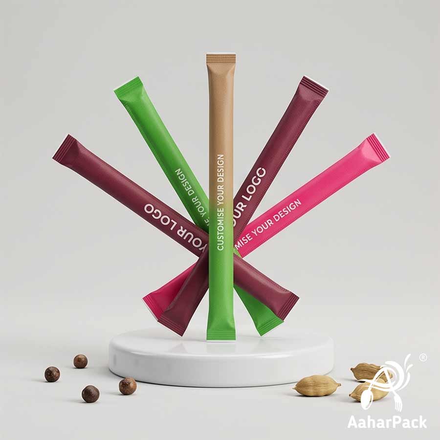 Individually Wrapped Custom Printed Paper Straws