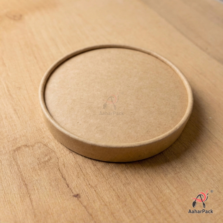 110 MM Kraft Paper Bowl Lid
