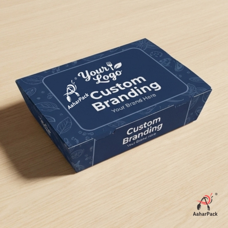 1200 ML Custom Logo Printed Food Meal Box