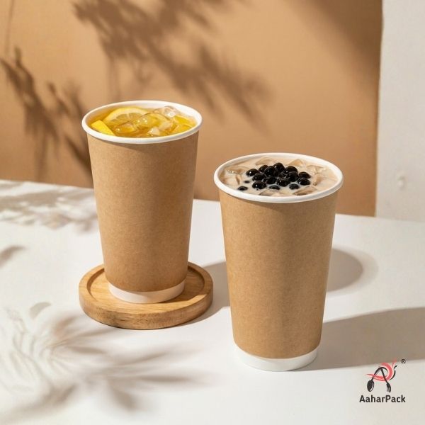 480 ML (16oz) Double Wall Kraft Paper Cup