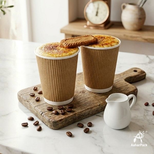 Kraft Ripple Wall Cup