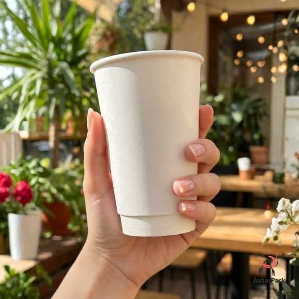 300 ML Long Custom Logo Printed Double Wall Cups | Tall 10 OZ Insulated Coffee Cups